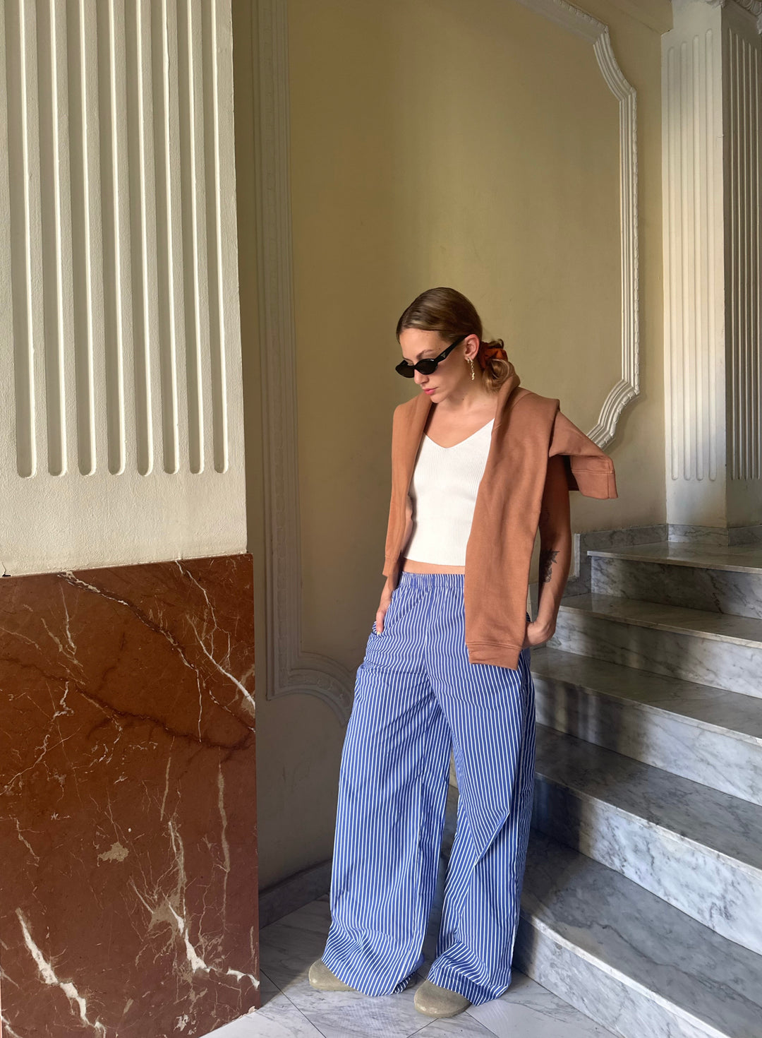 Pantalón Relax Azul