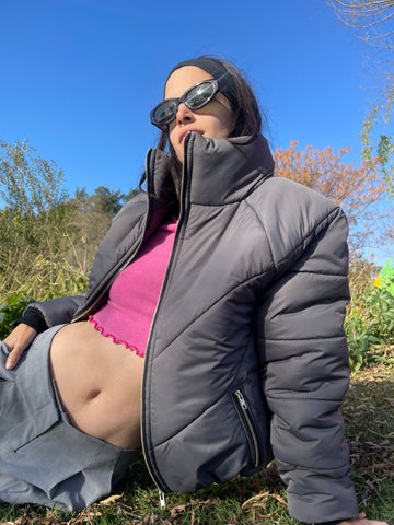 Campera Melia Gris