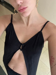 Vestido Fresco Negro
