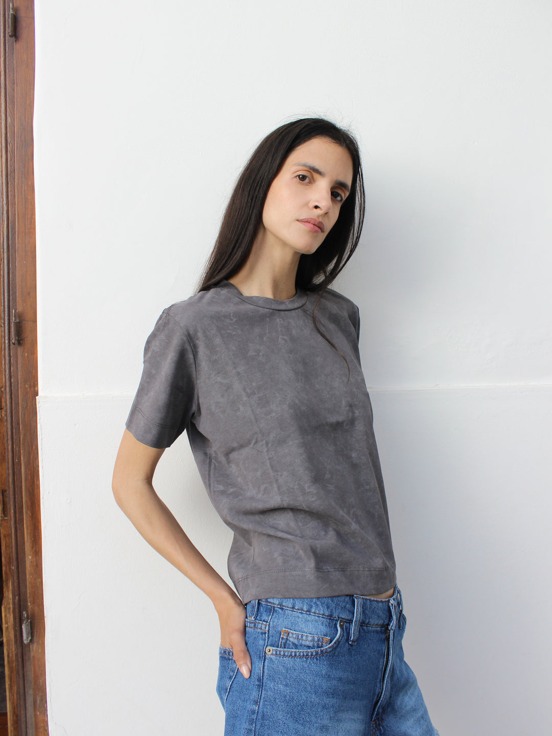 Remera Khalen Gris