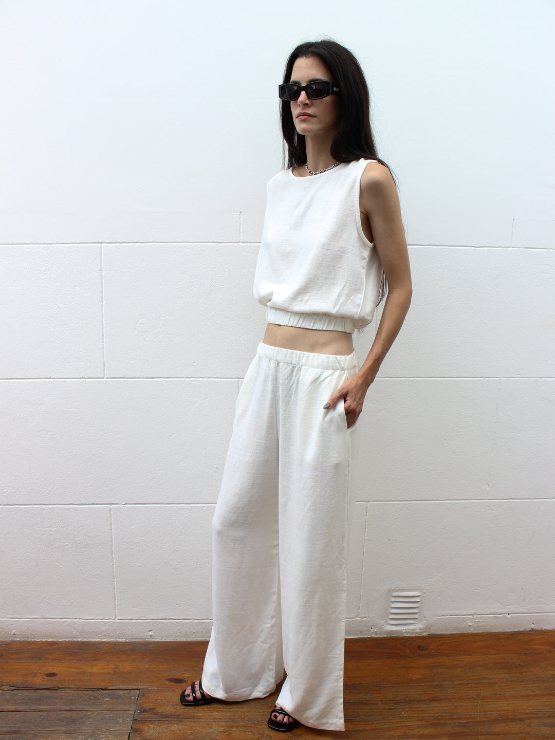 Pantalon Cutie Offwhiite