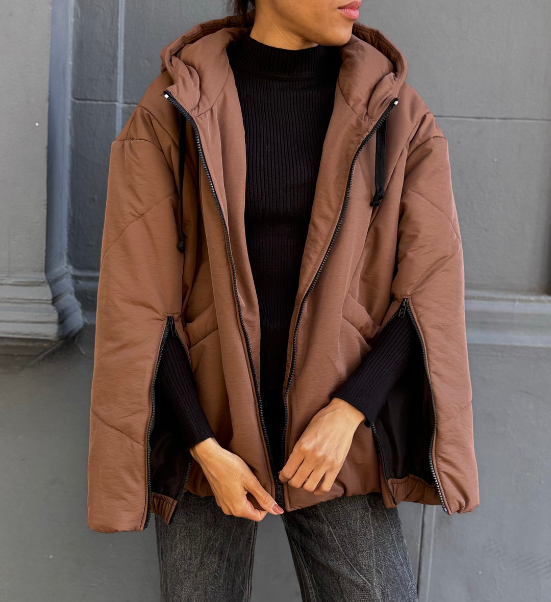 Campera Relato Tostado