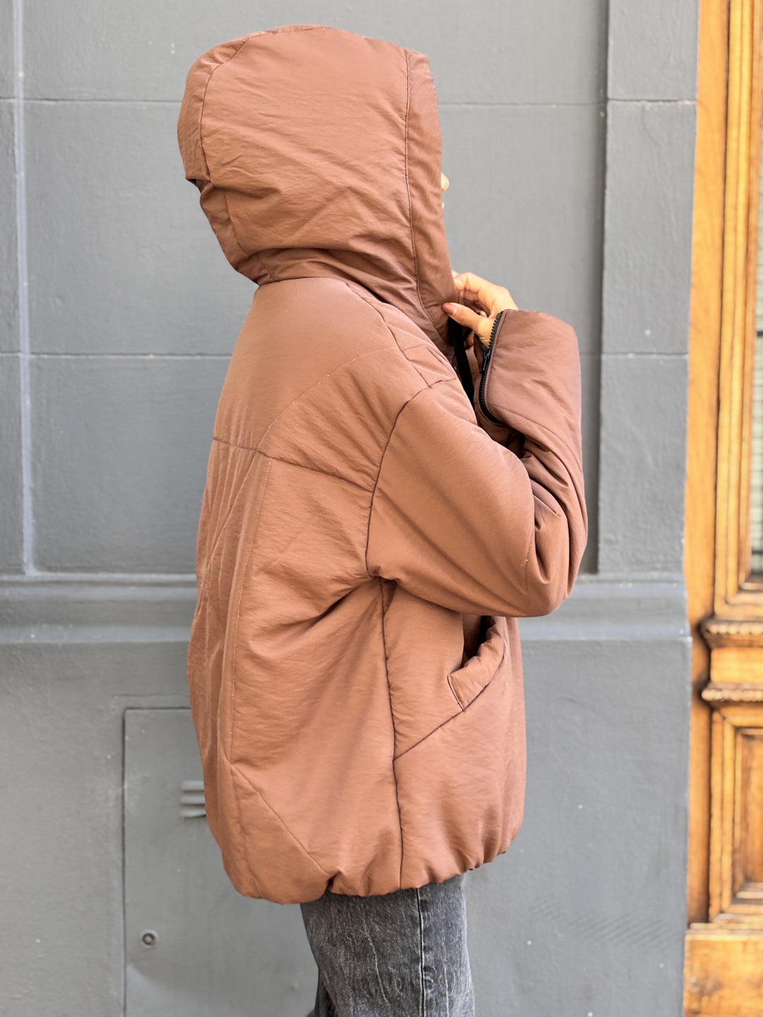 Campera Relato Tostado