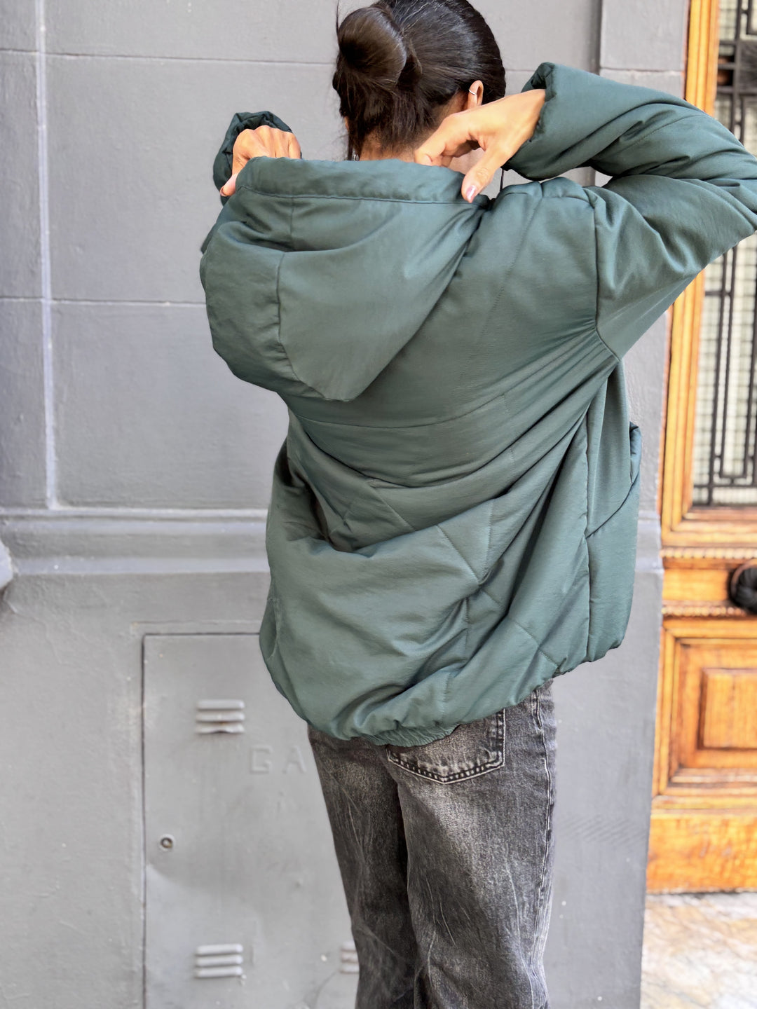 Campera Relato Verde