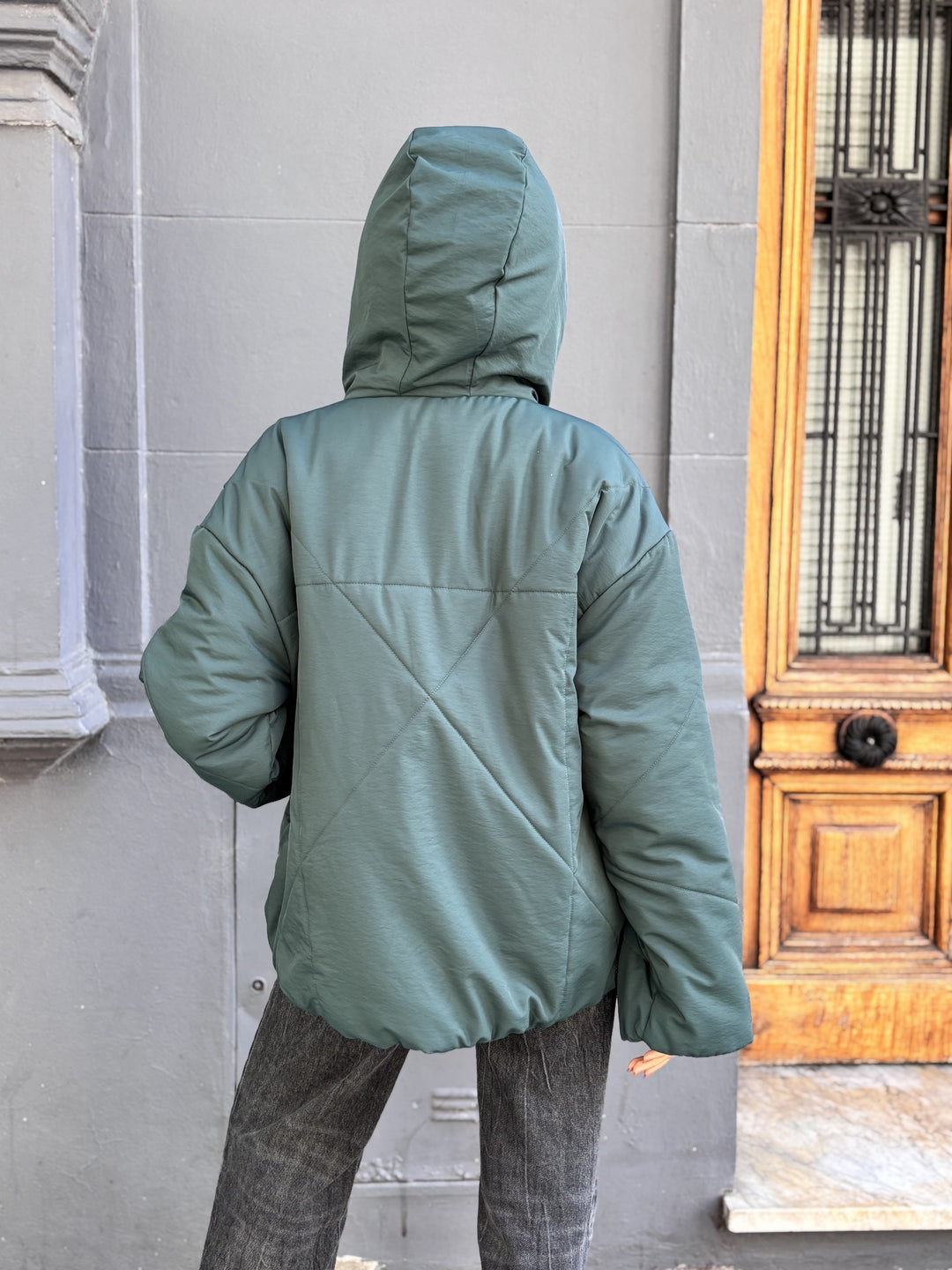 Campera Relato Verde