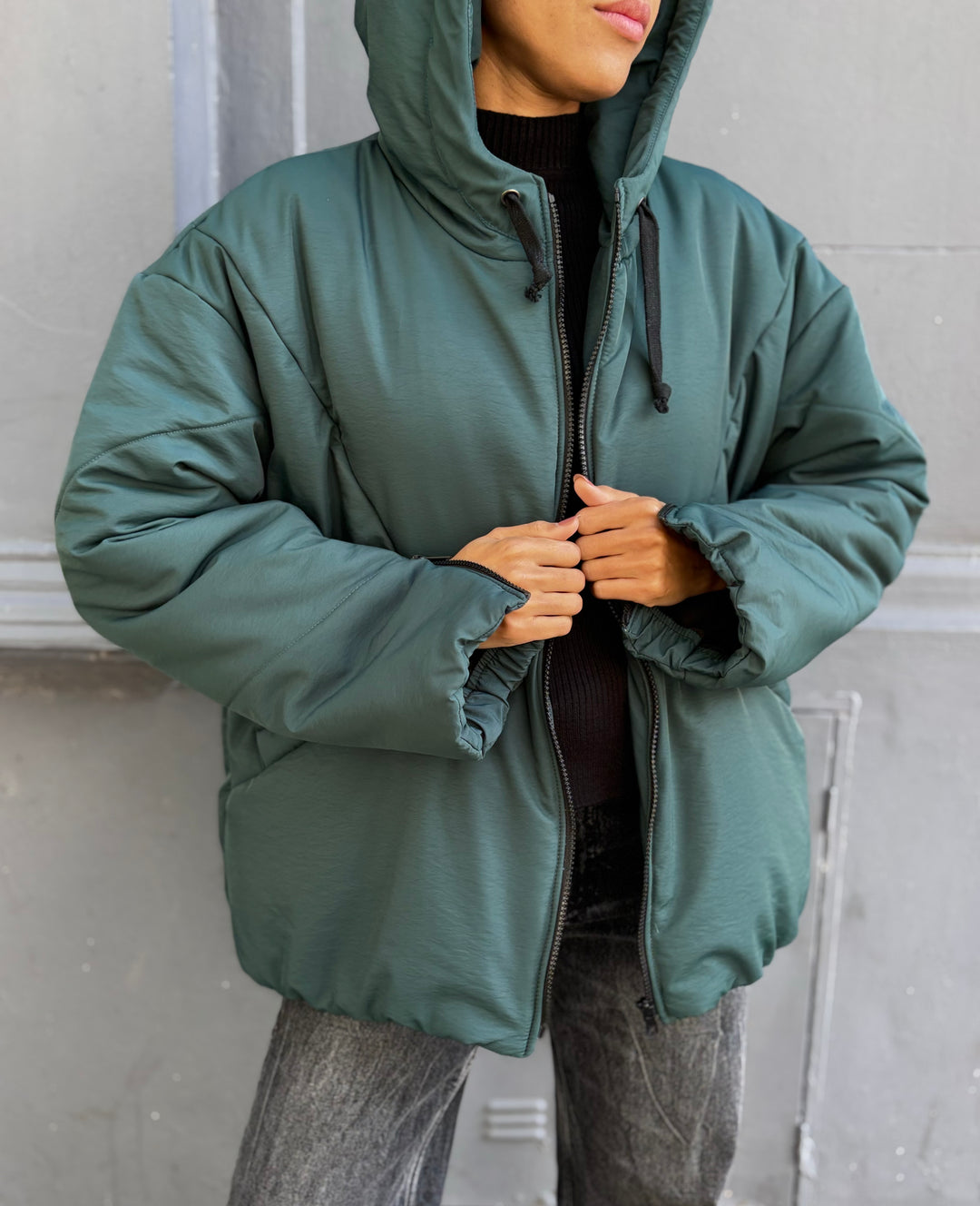 Campera Relato Verde