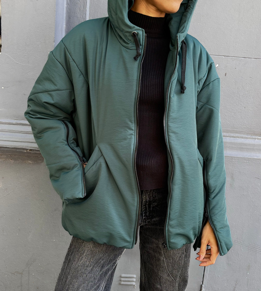 Campera Relato Verde