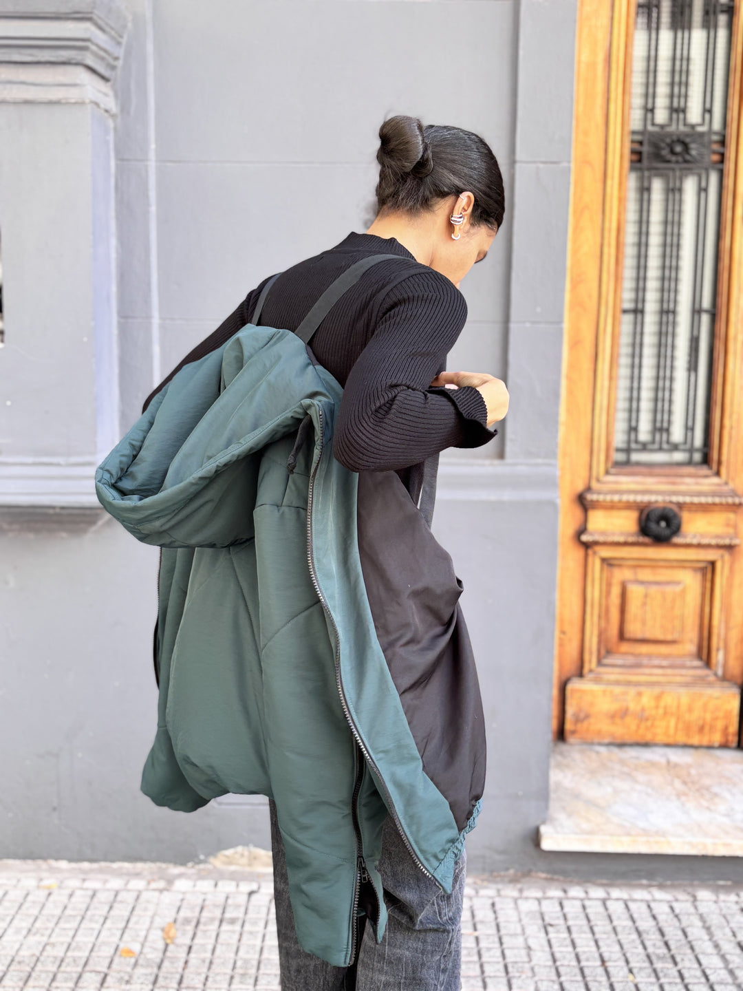 Campera Relato Verde