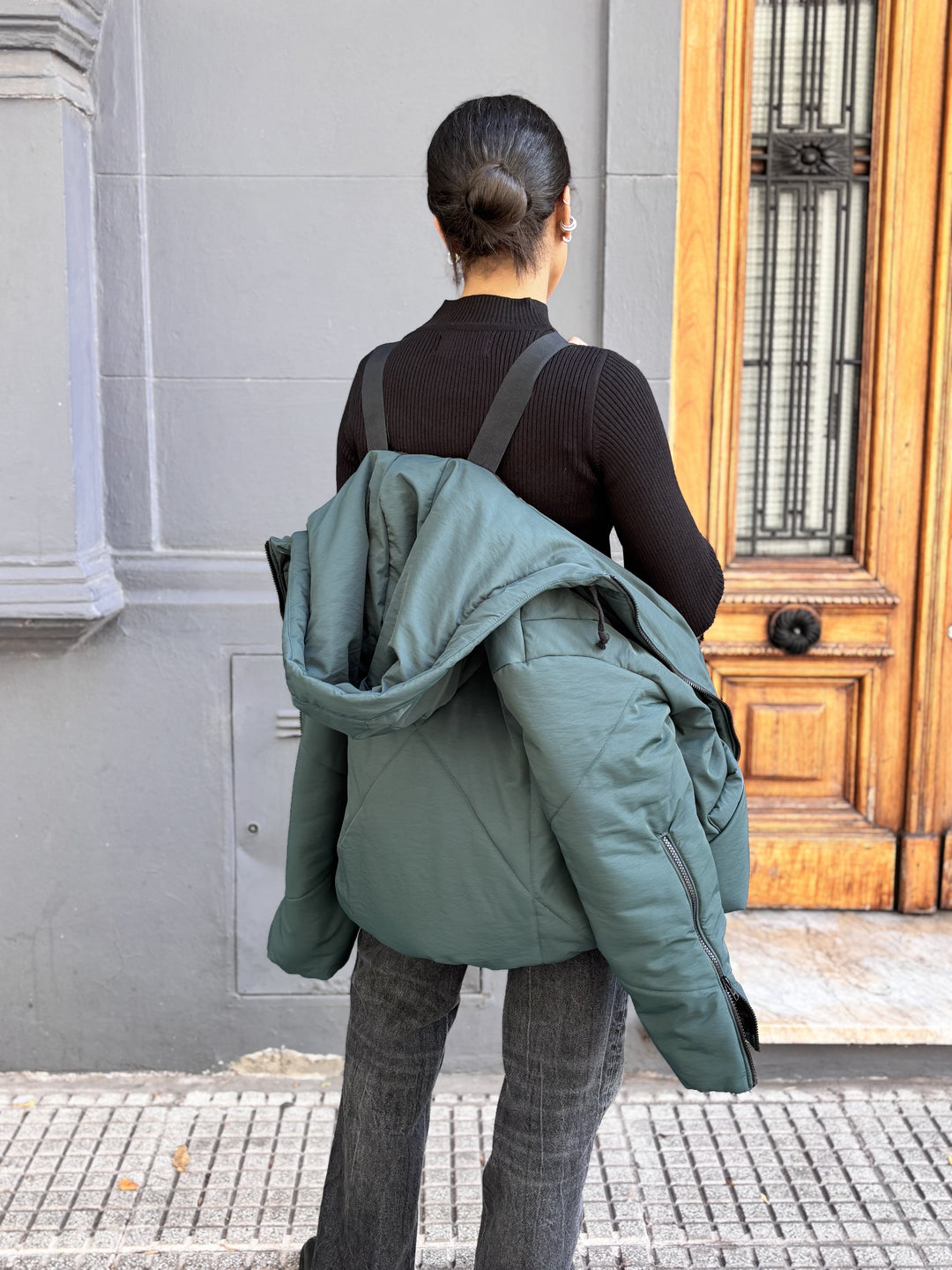 Campera Relato Verde