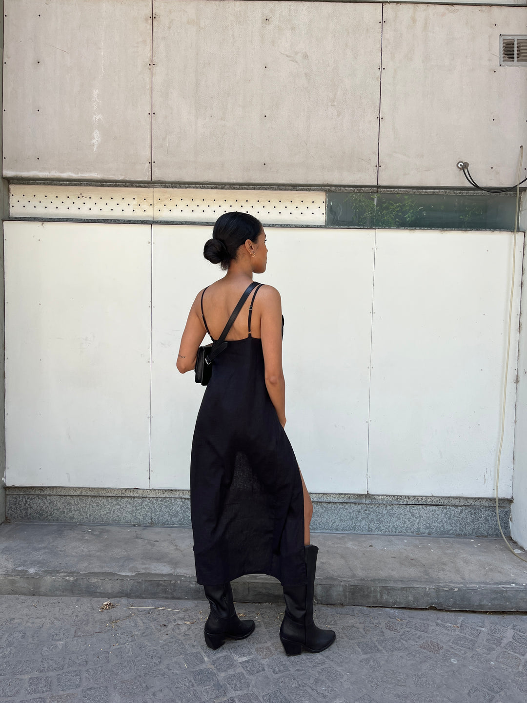 Vestido Fresco Negro