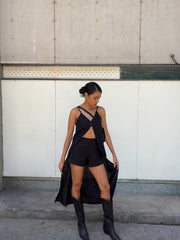 Vestido Fresco Negro