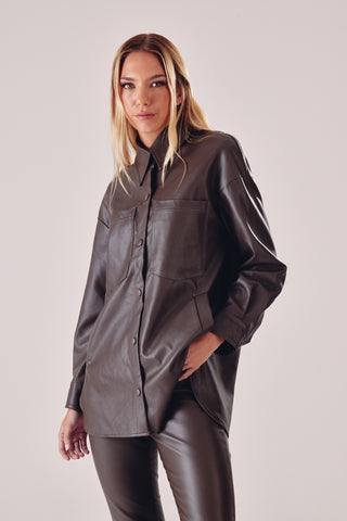 Camisaco Zeppelin Marron