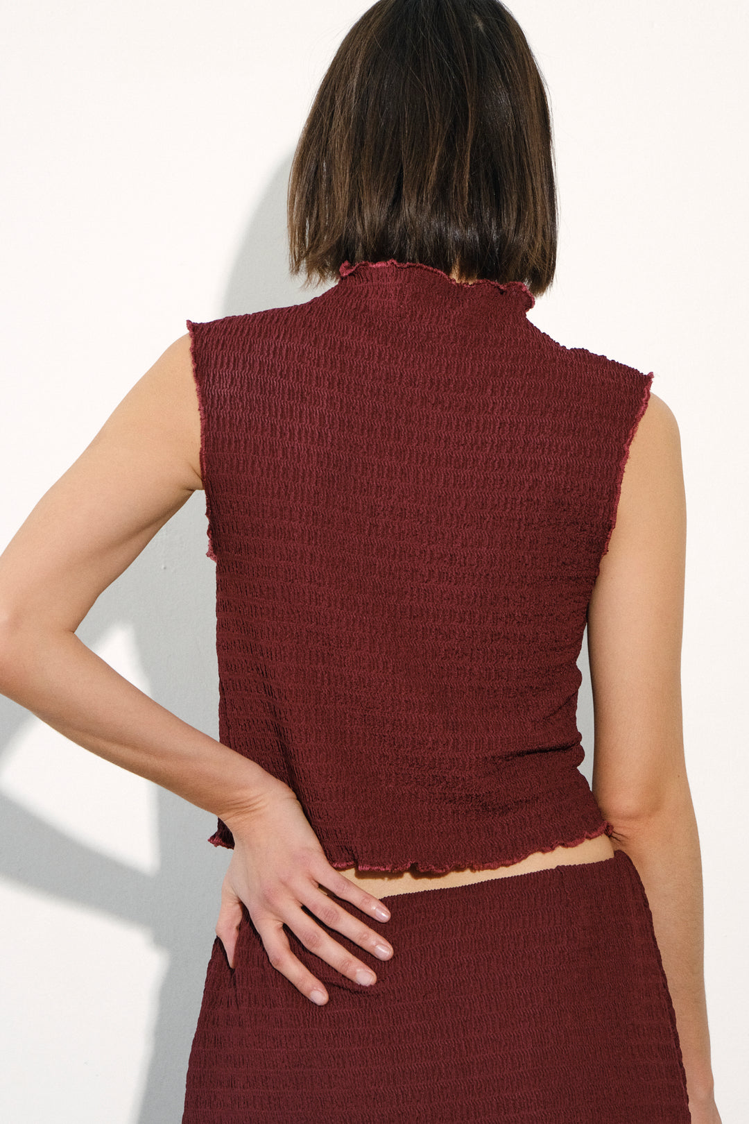 Top Dispar Bordo