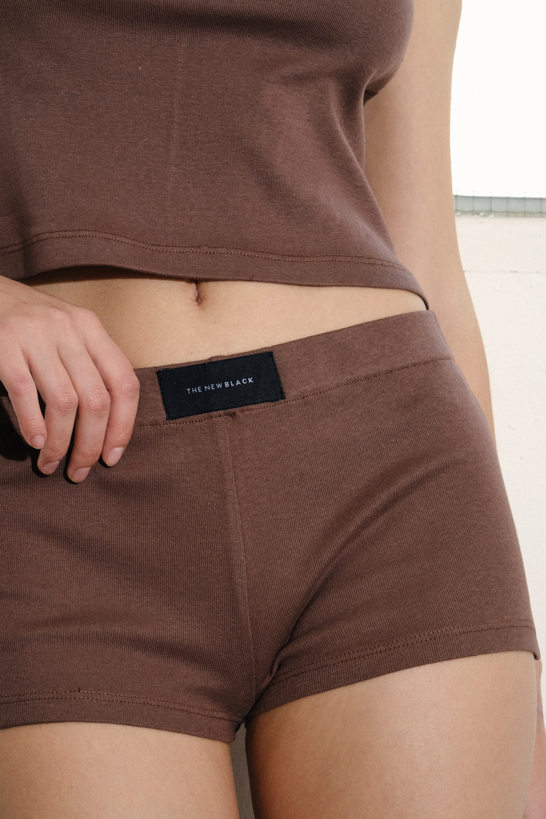 Conjunto Nymia Marron