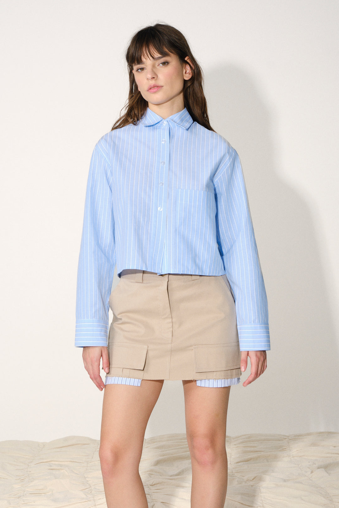Camisa Fedra Celeste