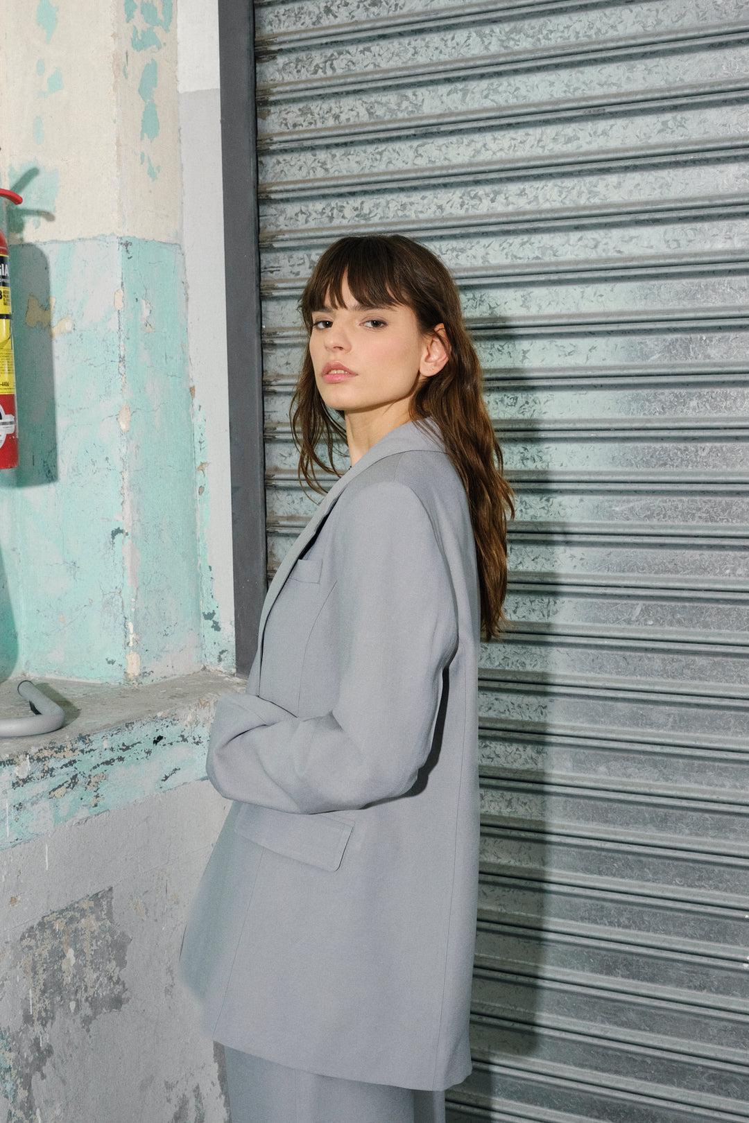 Blazer Junos Gris