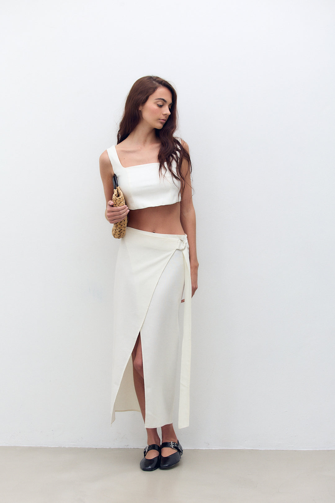 Falda Pleasure Offwhite