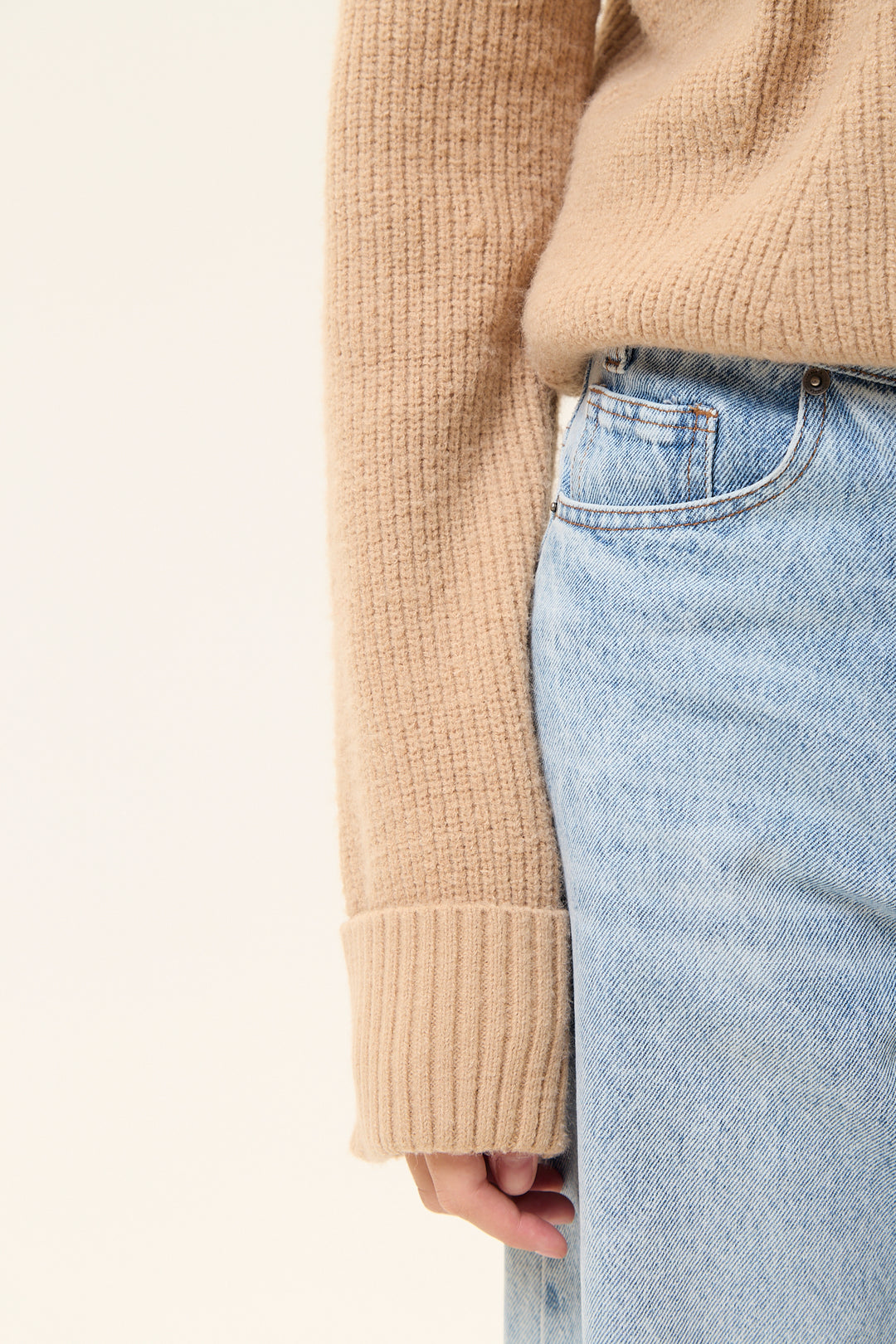 Sweater Spurs Beige
