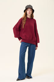 Sweater Hat Bordo