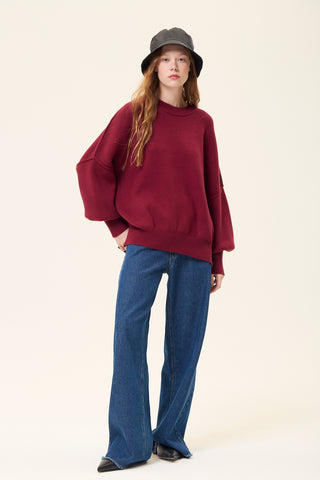 Sweater Hat Bordo