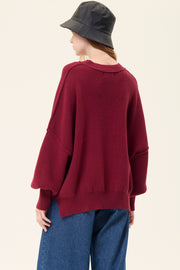 Sweater Hat Bordo
