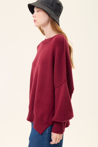 Sweater Hat Bordo