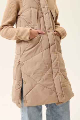 Chaleco Alma Beige