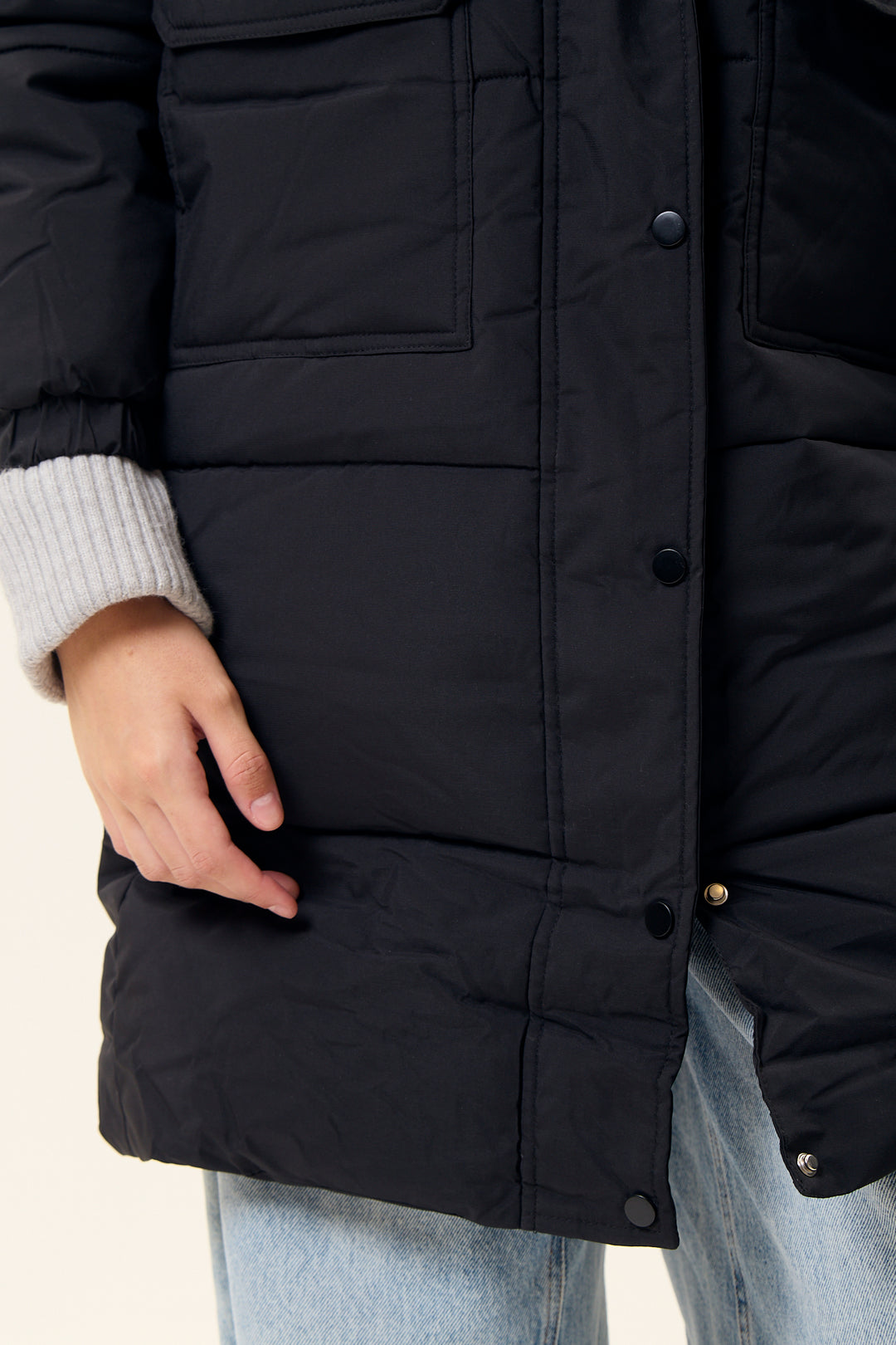 Campera Sencillez Negro