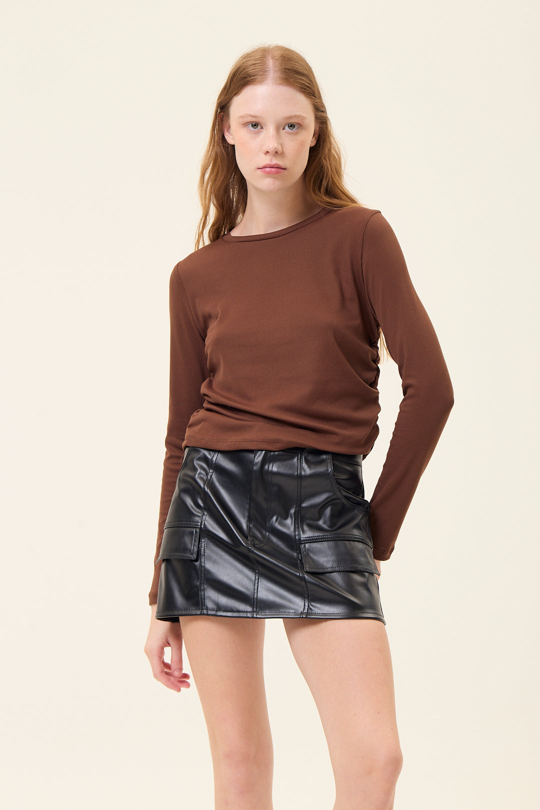 Remera Reflejo Chocolate