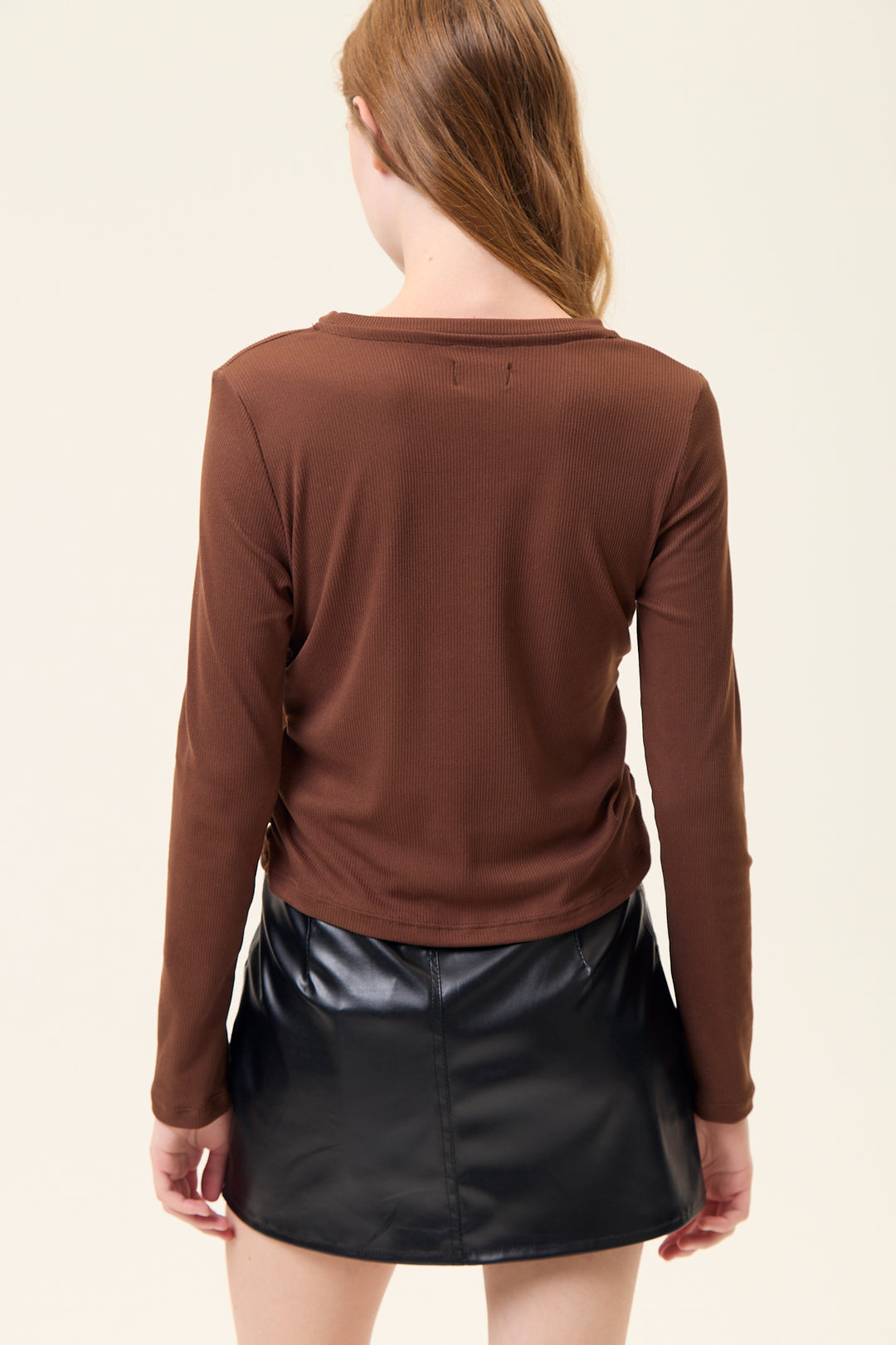 Remera Reflejo Chocolate