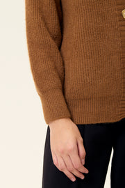 Cardigan Poema Marrón