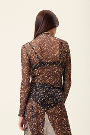 Polera Placer Animal Print