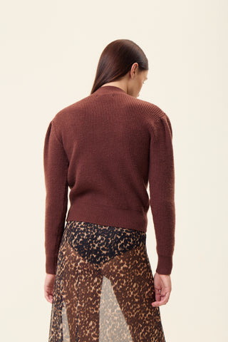 Sweater Boot Chocolate