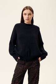 Sweater Hat Negro