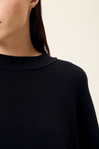 Sweater Hat Negro