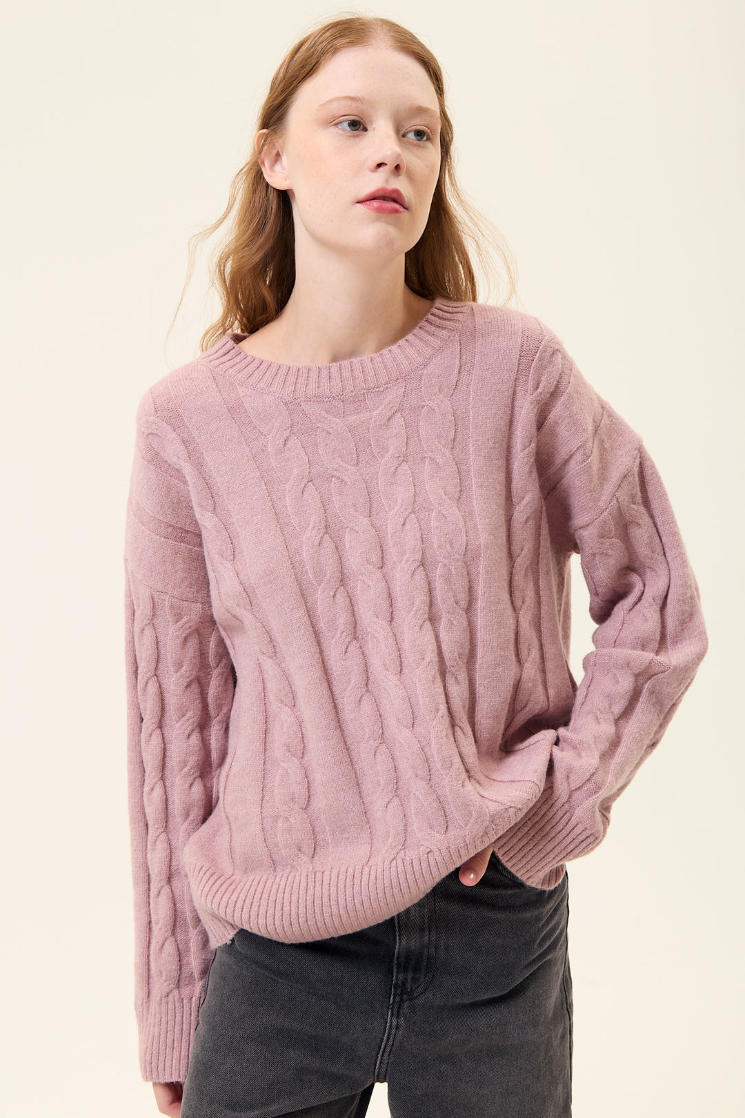 Sweater Braids Rosa