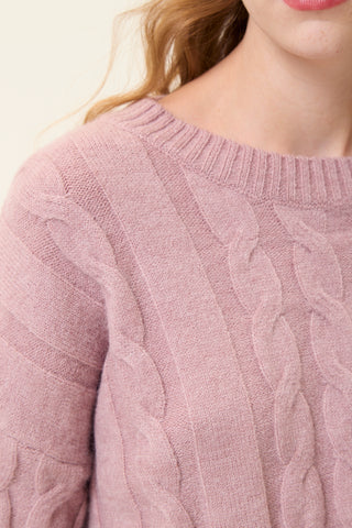 Sweater Braids Rosa