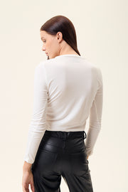 Remera Reflejo Offwhite