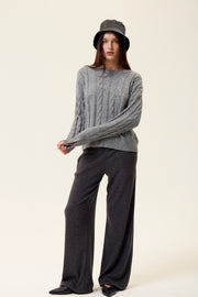 Sweater Braids Gris