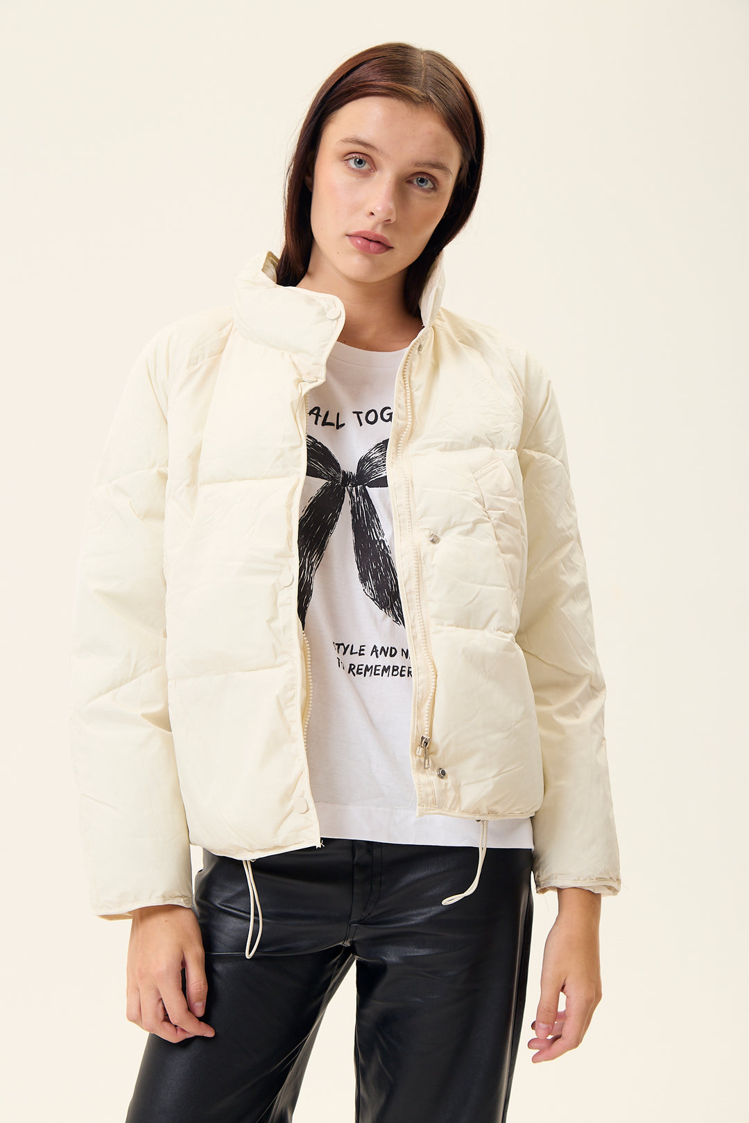 Campera Armonia Crudo