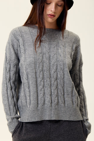 Sweater Braids Gris