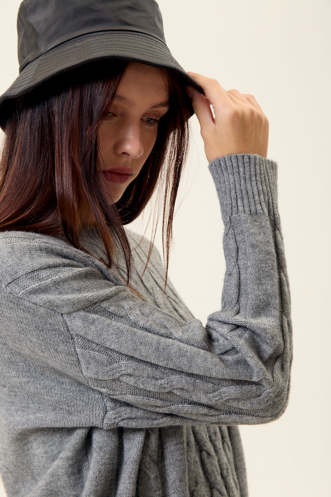 Sweater Braids Gris