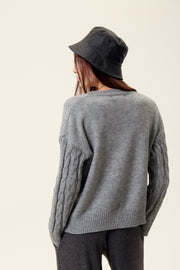 Sweater Braids Gris