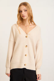 Cardigan Poema Crudo