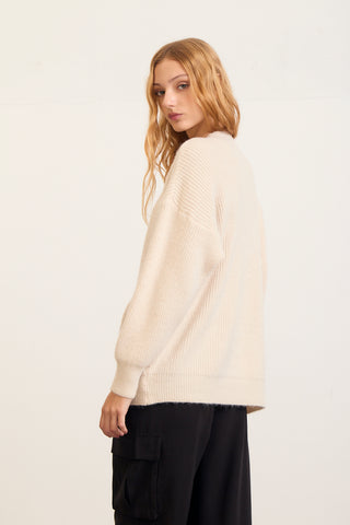 Cardigan Poema Crudo
