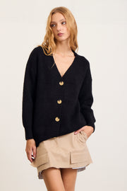 Cardigan Poema Negro