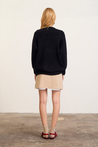 Cardigan Poema Negro