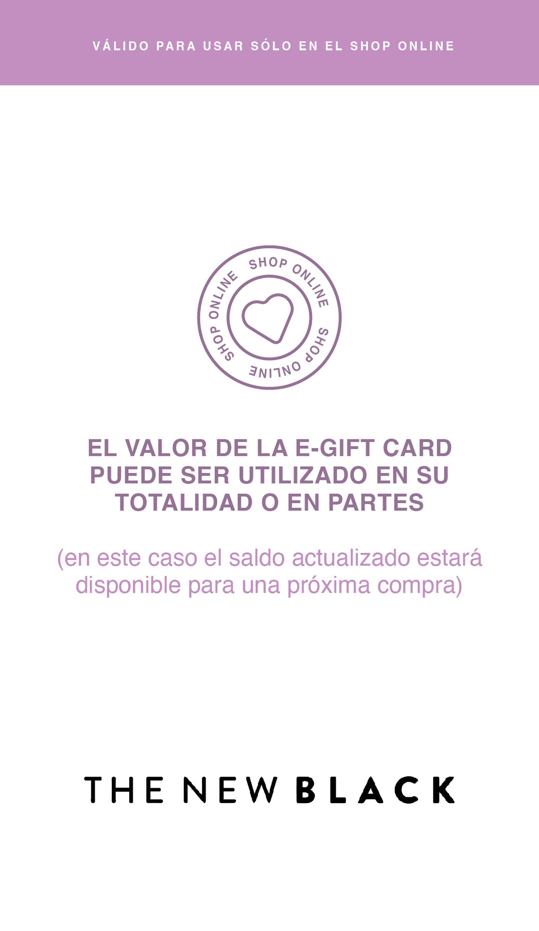 TNB E-Gift Card