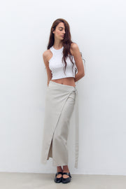 Falda Pleasure Gris