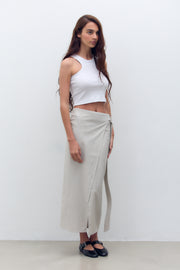 Falda Pleasure Gris